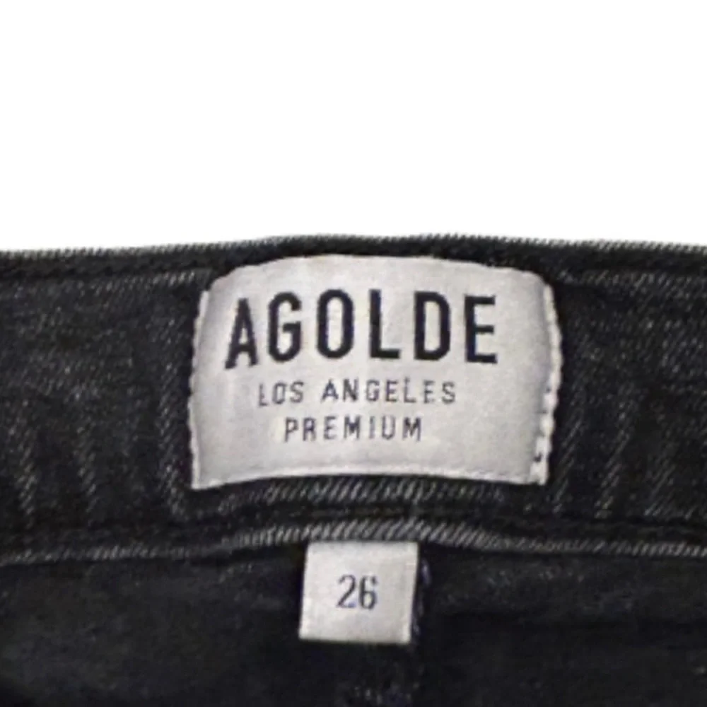 AGOLDE Sophie Mid Rise Skinny Crop Jeans | Temple Wash | Size 26